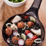 Quinoa Paella with Rocket