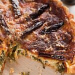 Wild Rocket, Date and Pecorino Tart