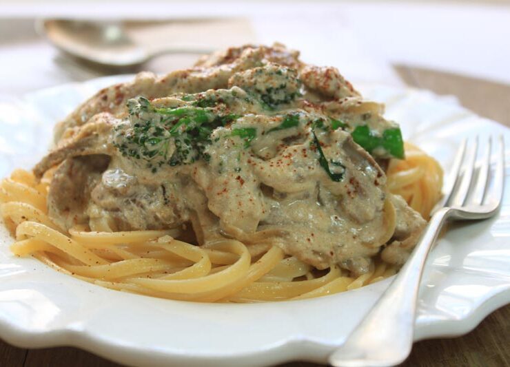 Beef and Broccoli Stroganoff