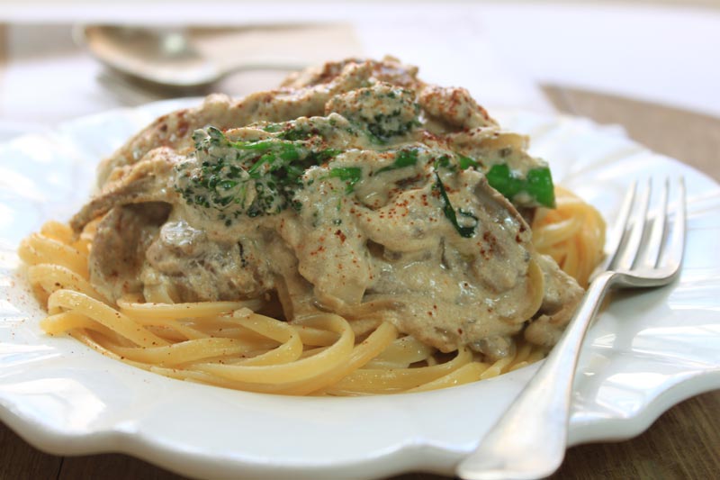 Beef and Broccoli Stroganoff