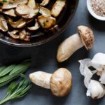 Porcini, Garlic and Fresh Herb Sandwich