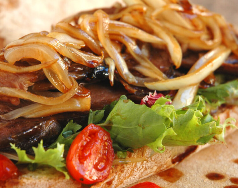 Leftover-lamb Sandwich