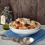 mixed herbs & Olive Fussili