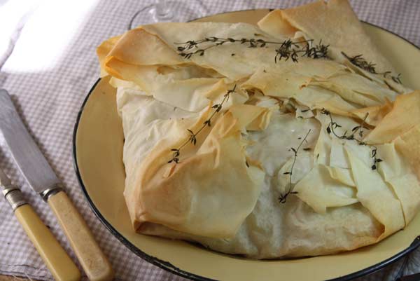 Rustic Chicken and Veg Pie
