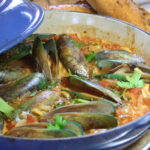 Mussels in Chunky Tomato Sauce