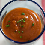 Chilled Tomato and Fresh Ginger Soup