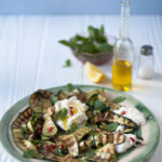 Grilled Courgette, Mint and Burrata Salad