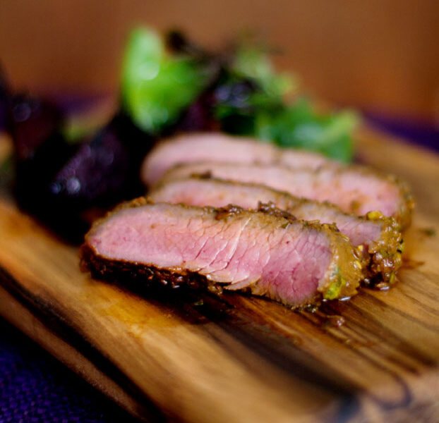 Ostrich steak