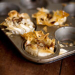 Apple-filled phyllo