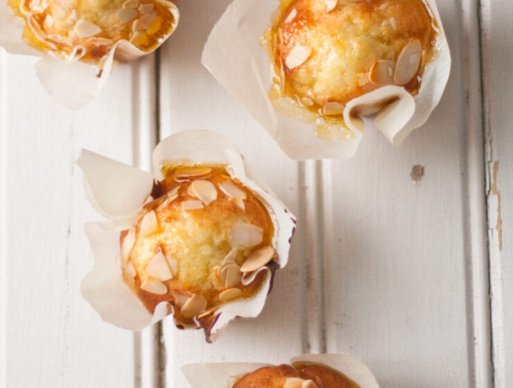 Orange and Almond Cakes with Orange Syrup