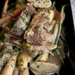 Salt Beef, poached Root Vegetables and Mustard Sauce Recipe