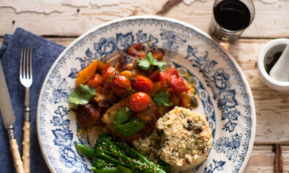 Chicken, Date and Apricot Tagine