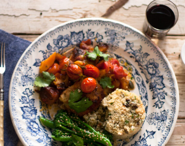 Chicken, Date and Apricot Tagine