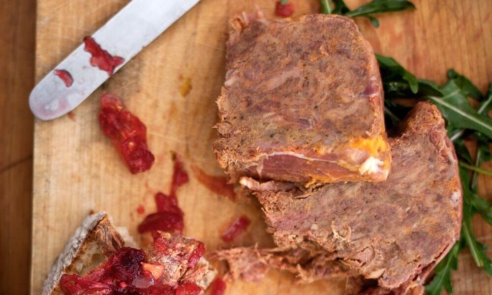 Smoked Ham Hock Terrine with Beetroot and Apple Chutney Recipe