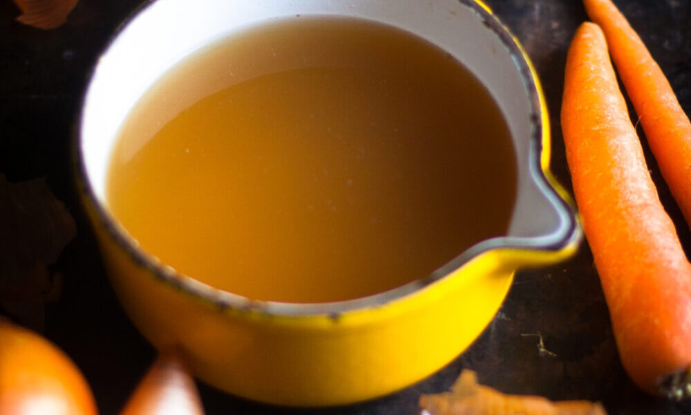 Golden Delicious Chicken Stock