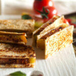 Toasted Green Tomato and Chilli Sandwiches