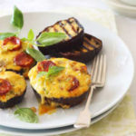 Mini Aubergine Pizzas