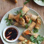 Veg Springrolls with Soy & Honey Dipping Sauce