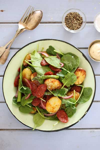 Potato & Chorizo Salad