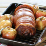 Rolled Pork Belly with Apples & Sage, Crush Magazine