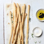 Rosemary & Sea Salt Breadsticks recipe