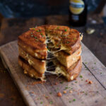 The ultimate toastie, grilled cheese sandwich