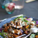 Butternut and Barley Salad with Chevin