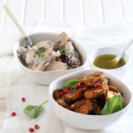 Moroccan Quorn Vegan Nuggets and Spicy Potato Salad