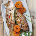 Whole Baked Thai style Fish