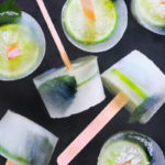 Fresh Lemonade and Mint Popsicles