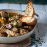 Braised Portuguese Chicken with Chorizo Recipe