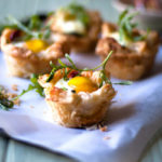 Chorizo, Egg and Wild Rocket Tartlets