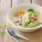 Beef and Vegetables in a Lemongrass, Ginger and Coconut Broth