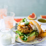 prawn burger
