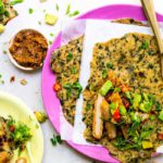 Spinach Rotis Quorn Vegan Schnitzels