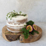 Vanilla Sponge with Thyme and Granadilla Buttercream