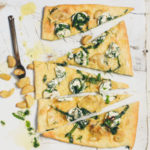 Crispy Pizza Breads with Confit Garlic