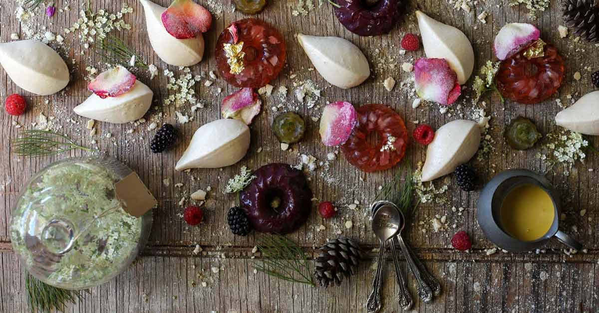 Contemporary Festive Fruit and Wine Jellies