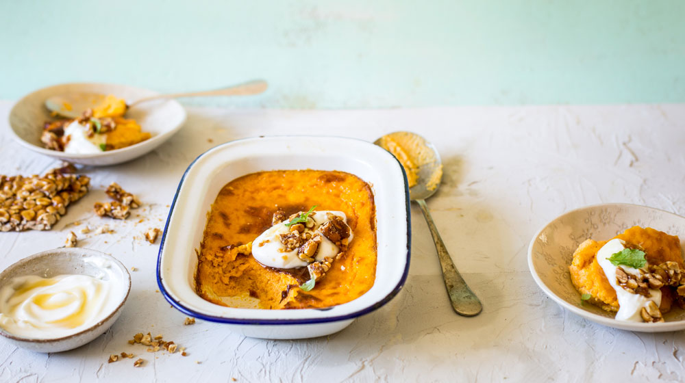 Carrot and Coconut Custard