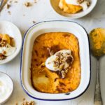 carrot coconut custard