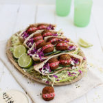 Peeping Face Falafel Pitas