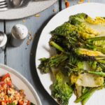 Charred Broccoli and Baby Gem Salad