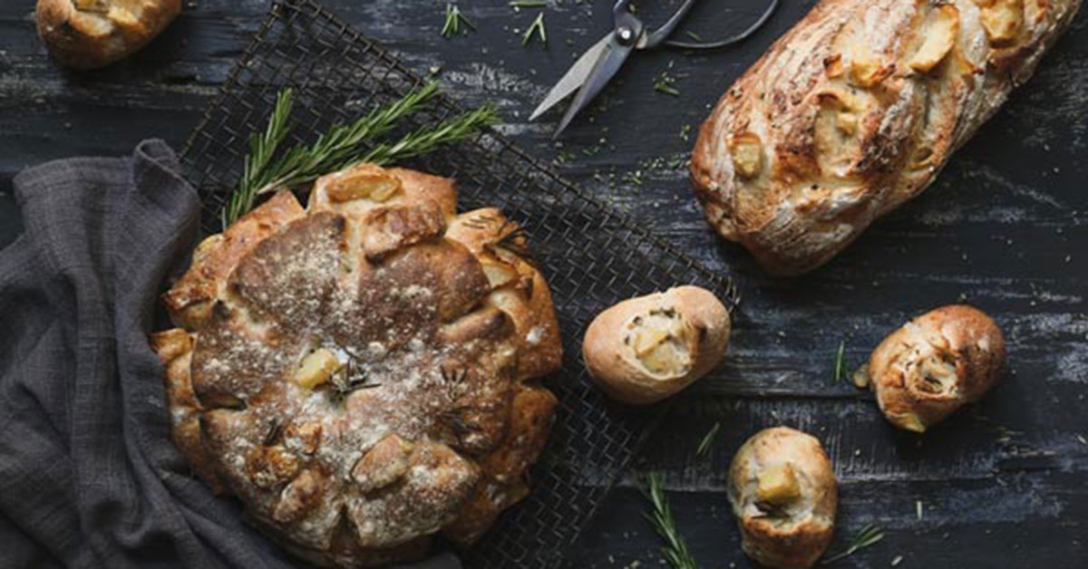 Roasted Potato Bread