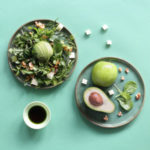Cape Greens with Avocado Prawn Parcel
