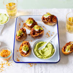 Spicy Beef Potato Skins
