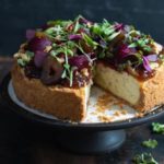 Savoury Blue Cheese Cheesecake