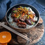 Sticky Asian Pork Belly with ClemenGold Glaze