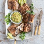 Asian Fish with Guacamole