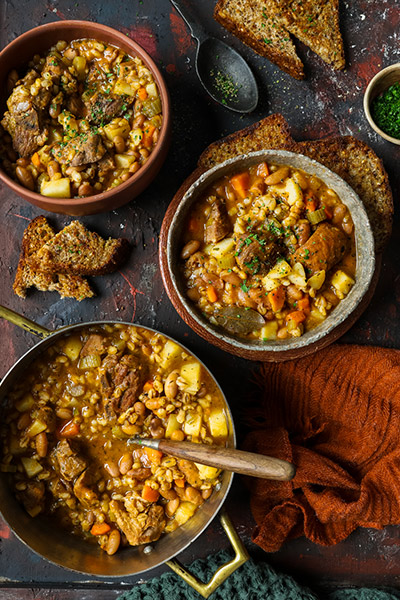 Pork, Bean and Barley Soup recipe for SA Pork