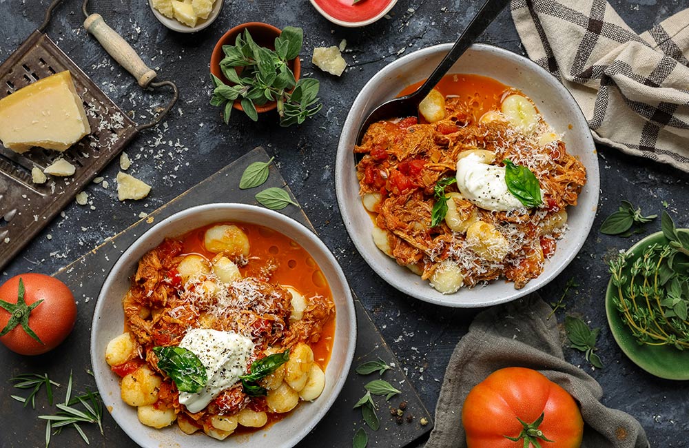 Pork Ragù with Gnocchi